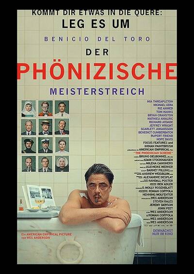 Filmplakat Der Phönizische Meisterstreich